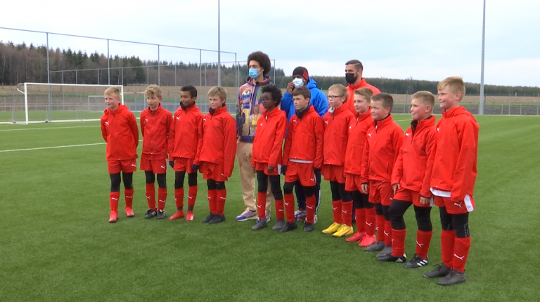 Axel Witsel en visite à Gouvy