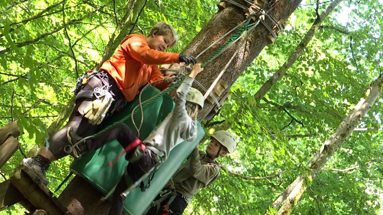 Les parcs accrobranche ont pu reprendre leurs activités