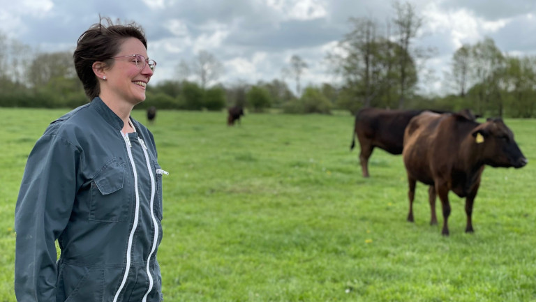 Orsinfaing : Anne Calay élève du bœuf Wagyu, une viande d'exception