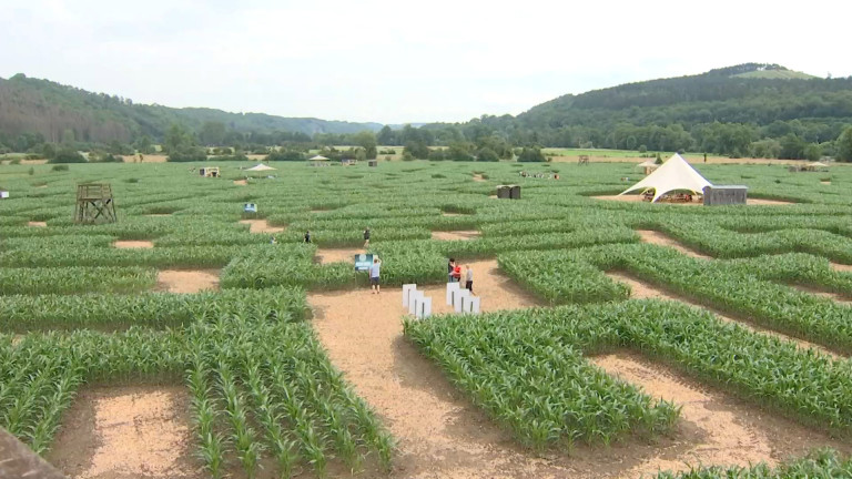 Le labyrinthe de Barvaux a ouvert ses portes