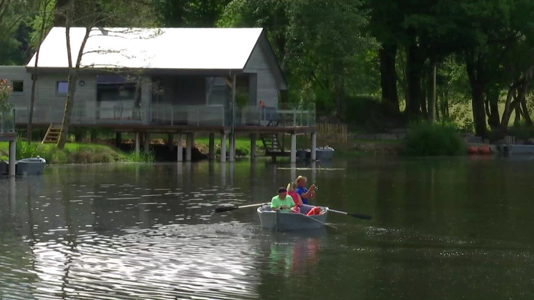 Nouvelles perles touristiques : les lodges de la Vierre, sur le site de Waillimont