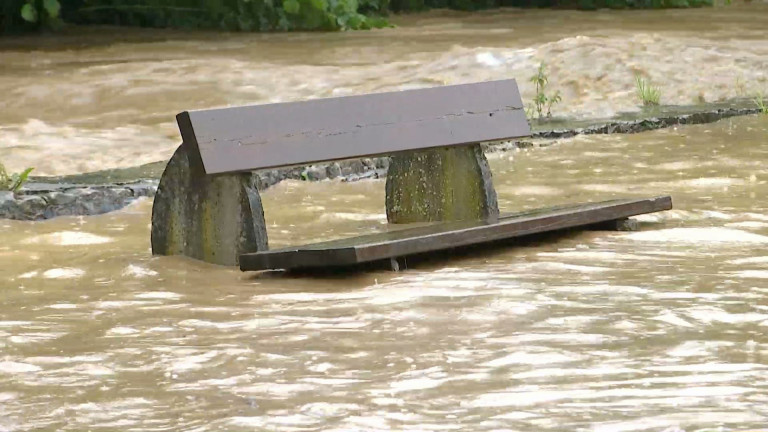 De fortes inondations dans les communes de Nassogne et Tellin