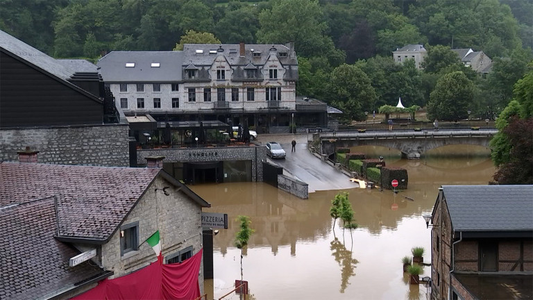 Durbuy : les pires inondations depuis plus de 40 ans