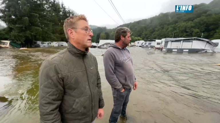 JT du 16/07/2021 - Inondations. Premières constations des dégâts
