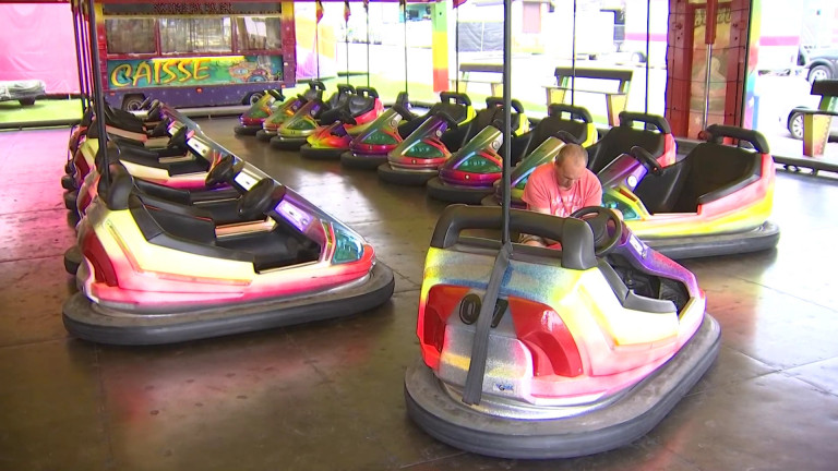 La fête foraine est de retour à Libramont! Le bonheur des forains et des associations sportives