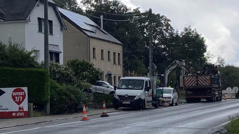 Aubange. Début des travaux de remplacement de luminaires publics