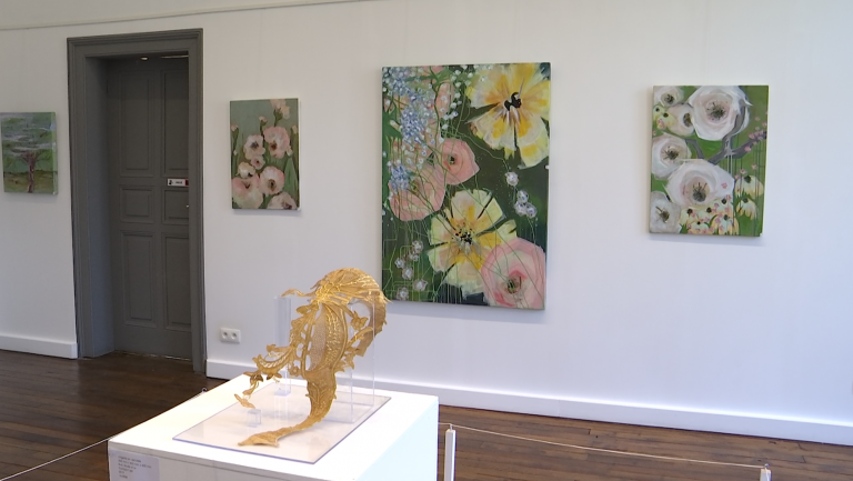 Arlon : le collectif "Osmoz'art" expose dans l'ancien palais de justice