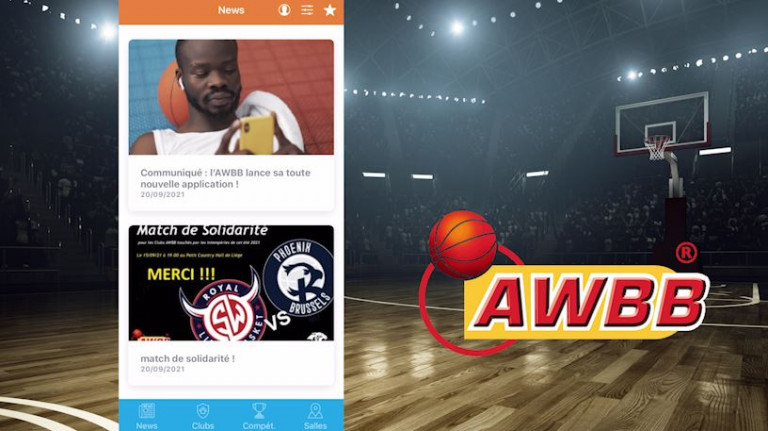 Le Basket-ball Wallon a désormais sa propre application