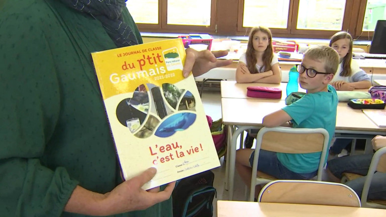 Valansart. 45 élèves ont reçu le journal de classe du p'tit Gaumais, bien plus qu'un journal de classe