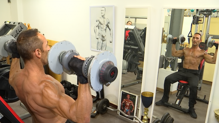 Portrait : Michel Decolle, le bodybuilder qui collectionne les titres