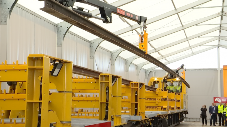 Une société libramontoise conceptualise deux machines pour Infrabel
