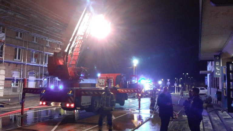 Marche : début d'incendie à la gare de Marloie