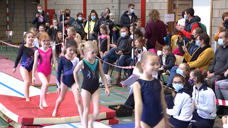 Gymnastique : l'évaluation à Bastogne, la base de la gym pour les petits