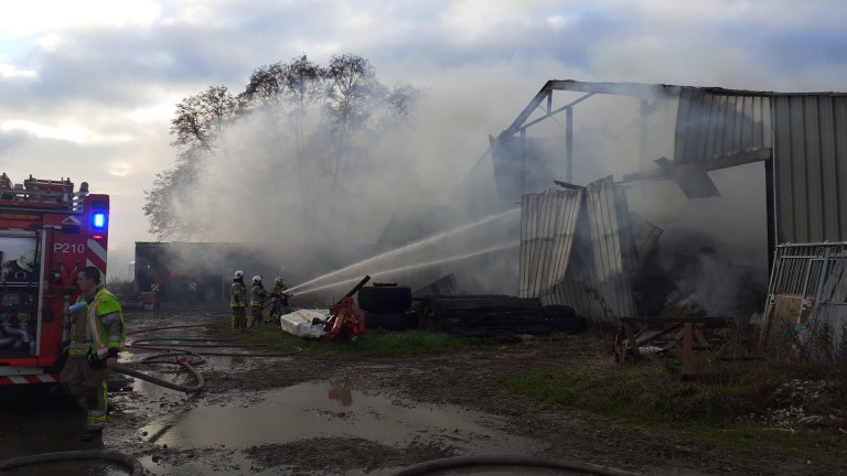 Chiny : un hangar à fourrage et une écurie touchés par un incendie