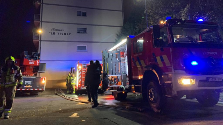 Arlon. Incendie important au "Tivoli", un immeuble à appartements non loin de l'hôpital