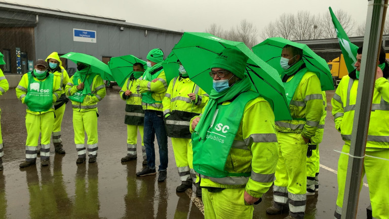 Idélux. Les chauffeurs des collectes PMC réclament une revalorisation
