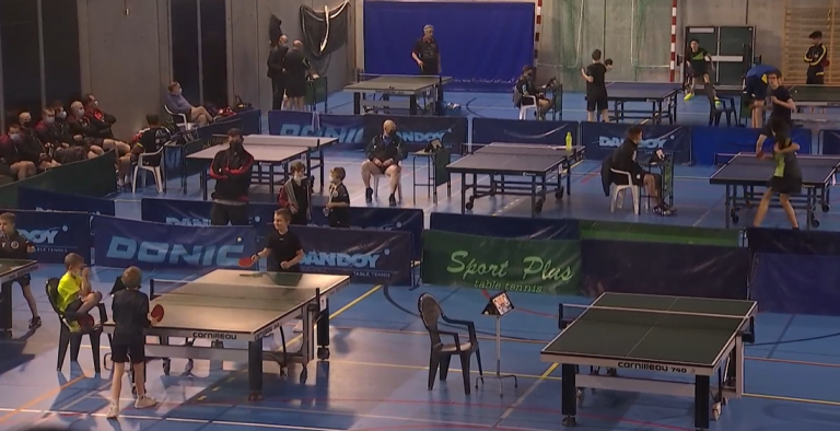 Les championnats provinciaux de tennis de table se sont déroulés à Champlon