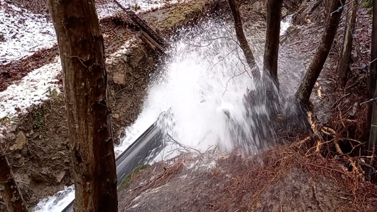 SWDE : grosse fuite à La Roche et manque d'eau à Herbeumont