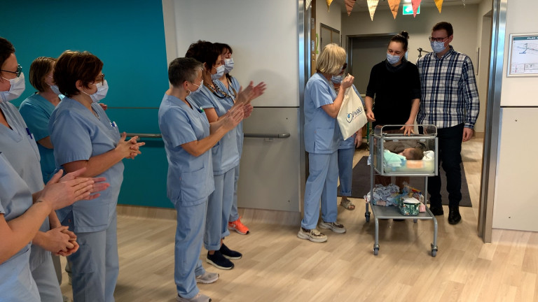 Marche : "Bienvenue à la nouvelle maternité"