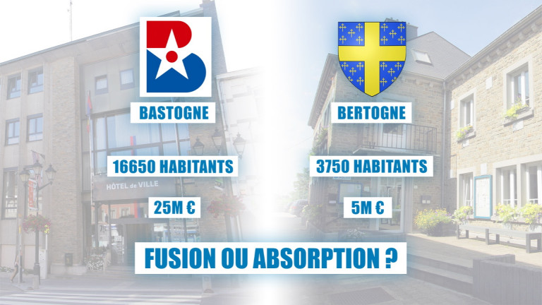 Bastogne et Bertogne fusionneront au 2 décembre 2024