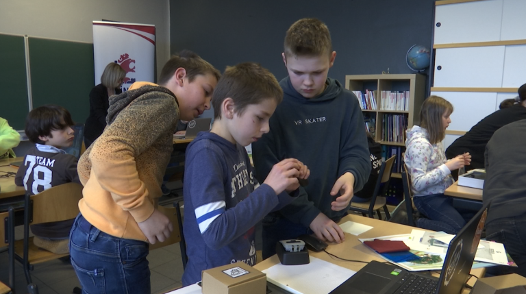 Des élèves de Gouvy sensibilisés aux métiers techniques via un jeu