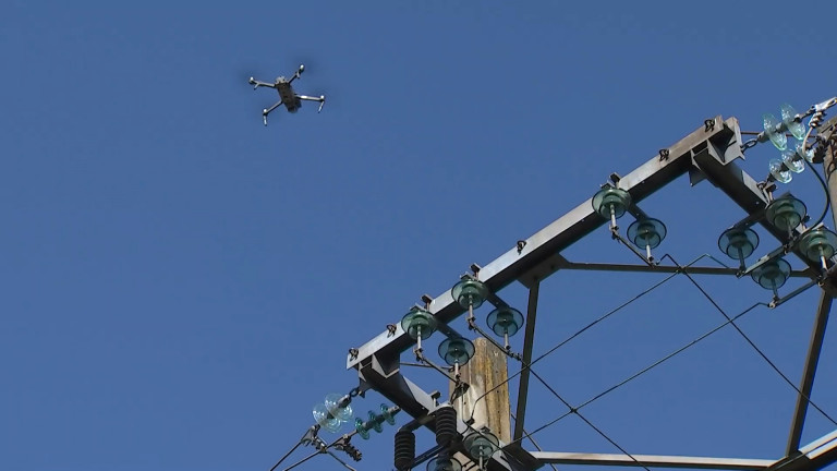 Ores fait appel à un drone pour contrôler les lignes électriques