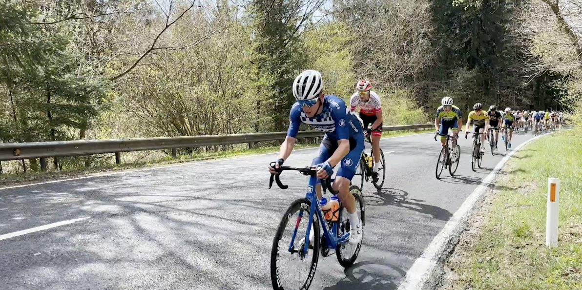 Arden Challenge : Martin Tjotta, le favori, remporte la 1ère étape à Erezée