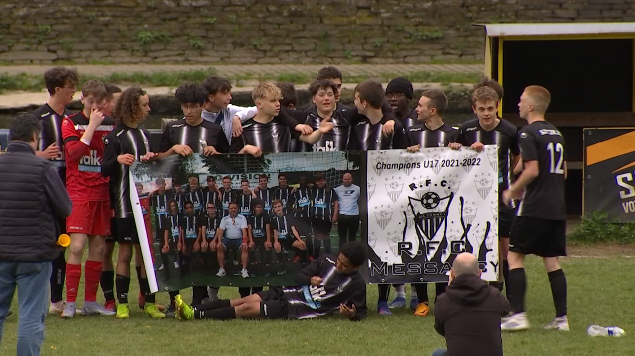 Les U17 de Messancy sont les champions après leur succès à Bouillon