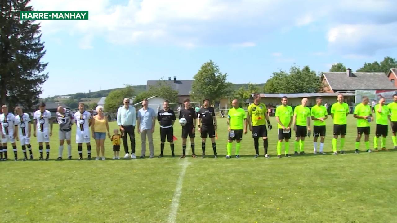 Les vétérans de Harre Manhay n'ont pas fait mauvaise figure contre le FC Malines  