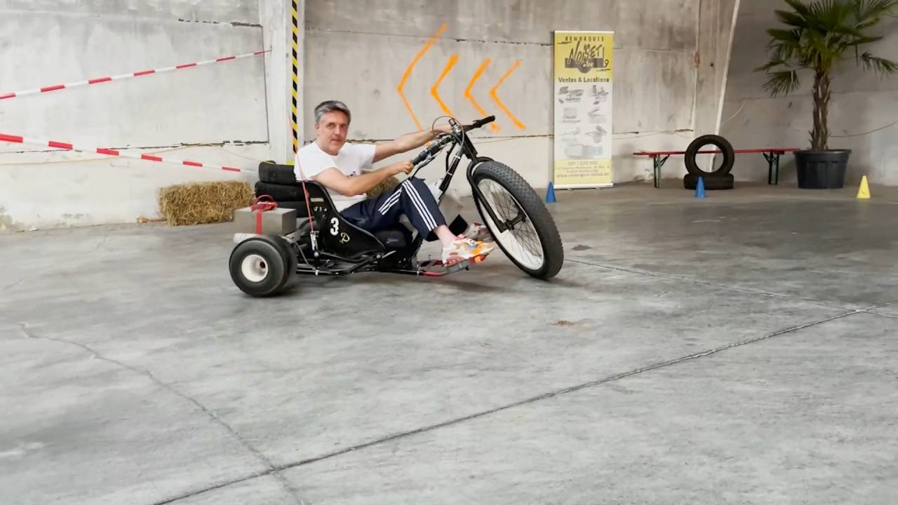Nouveauté : une piste de Drift Trikes à Bastogne, un concept unique en Europe