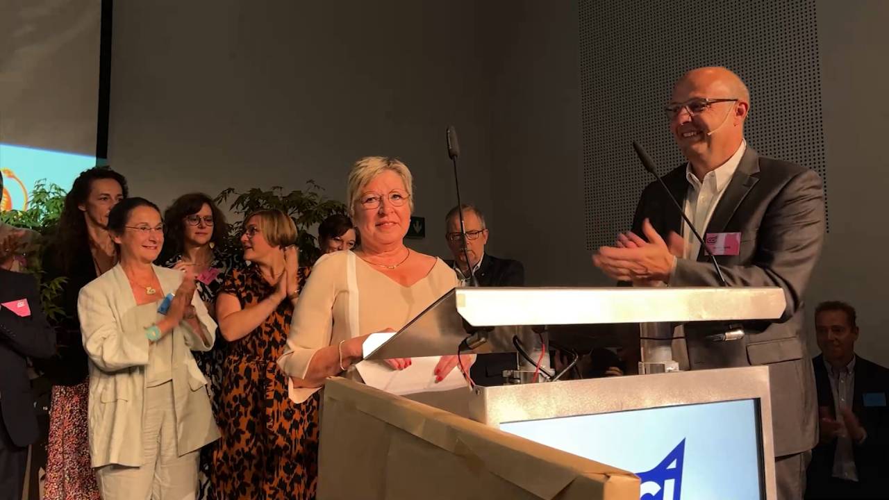 Libramont : standing ovation pour Bernadette Thény à la soirée des entreprises 