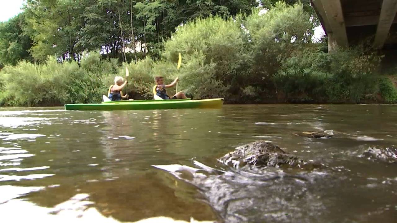 Semois à sec: les kayaks se délocalisent sur la Chiers (France)