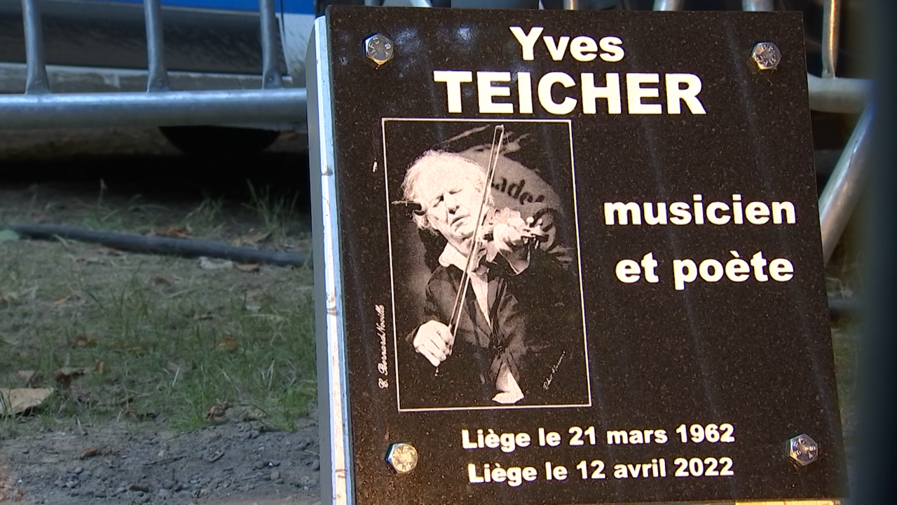 Gouvy : une stèle en hommage à Yves Teicher