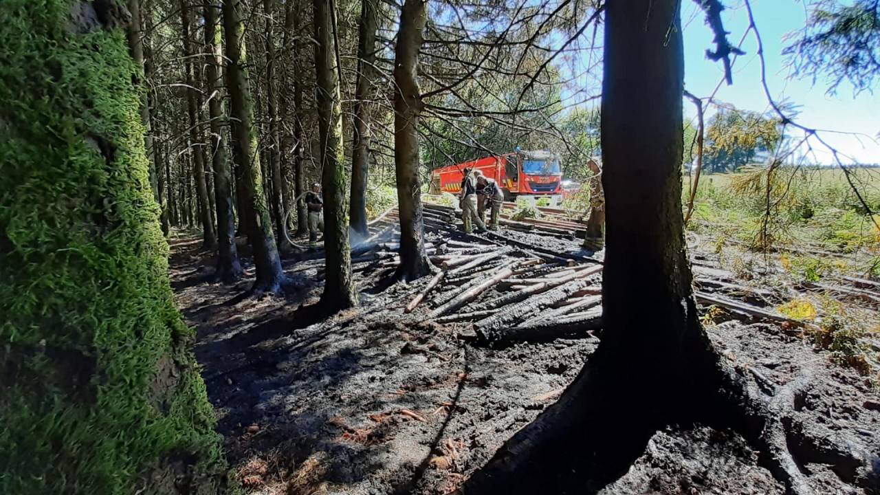 Incendies : de nombreuses interventions ce week-end pour des feux de broussailles, dont un de grande ampleur à Libramont samedi