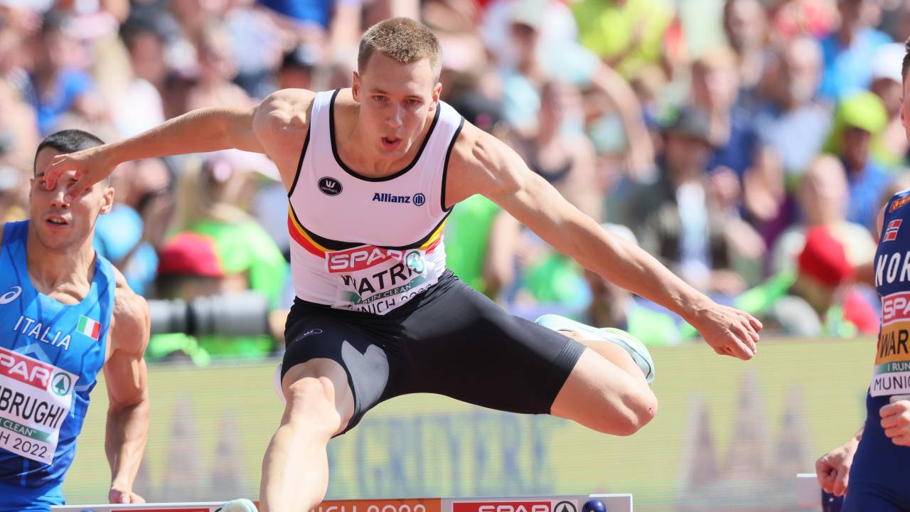 Nouveau record de Belgique pour Julien Watrin qui disputera la finale du 400m haies à Munich