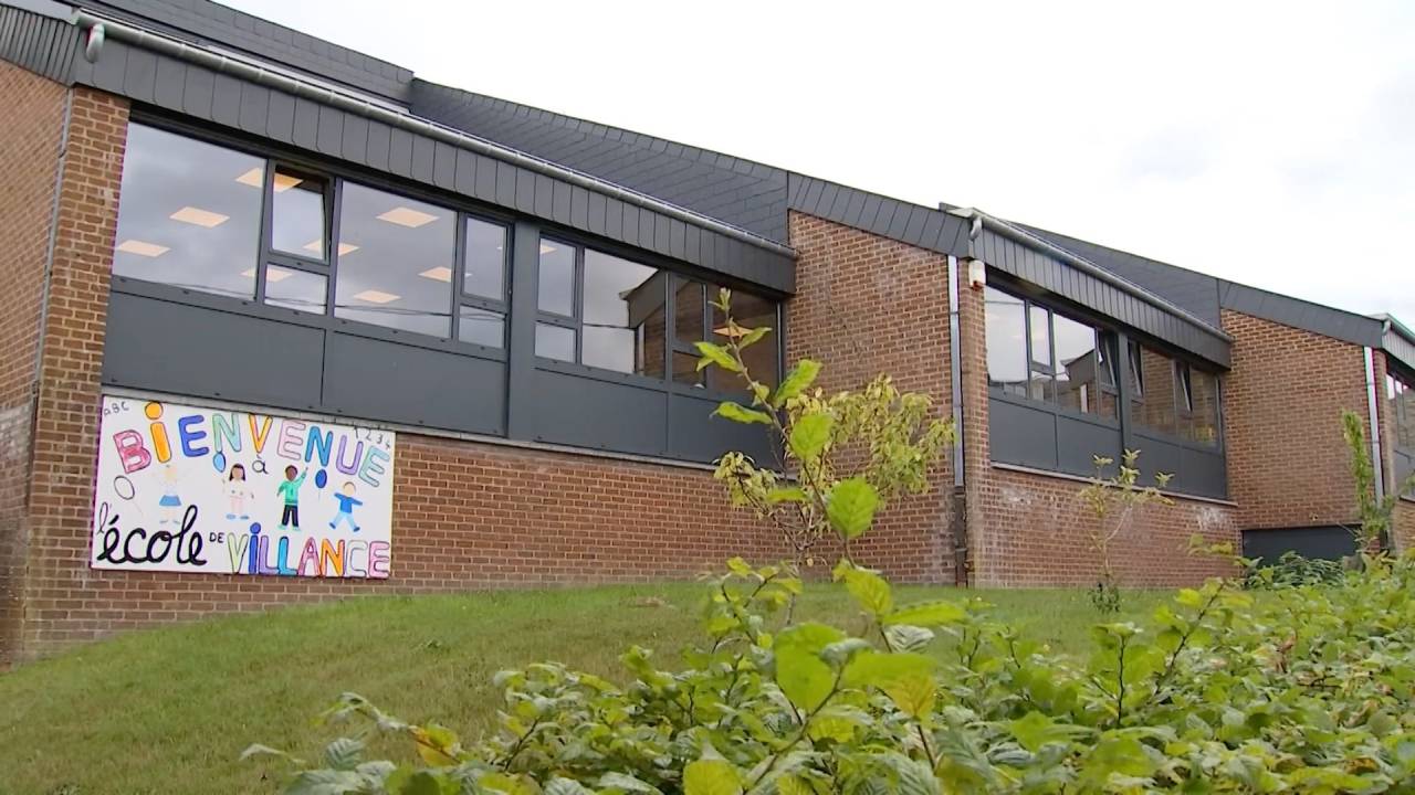 Libin : le nouveau look de l'école communale de Villance