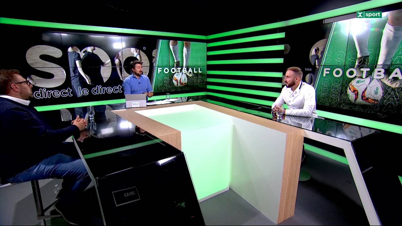 Tv Lux Sport - Le Direct 25/09 avec Raphaël Lecomte et Damien Tucci (partie 2)