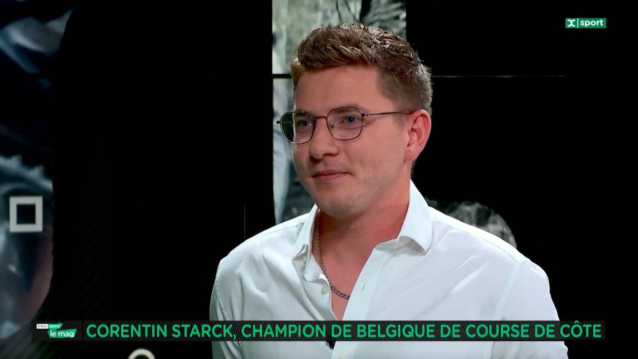 Le Bouillonnais Corentin Starck, champion de Belgique de courses de côte 