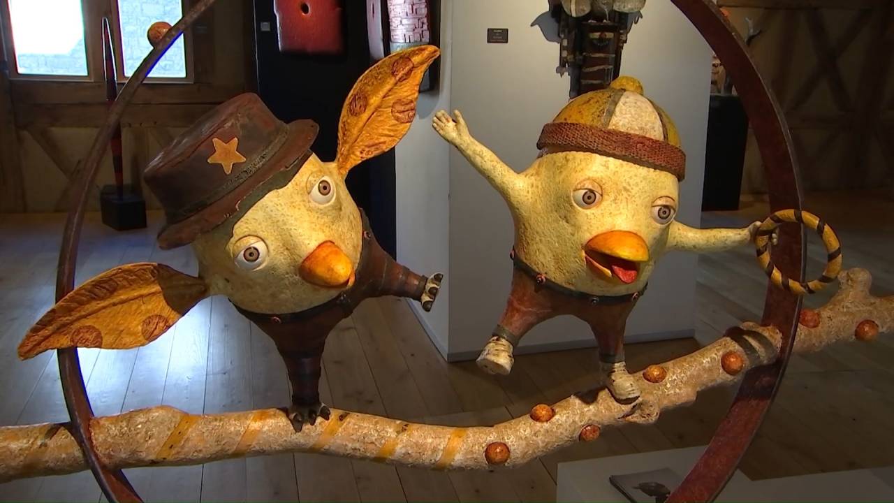 Les drôles de zozios de Dimitri Pichelle au Duurbuy History & Art Museum