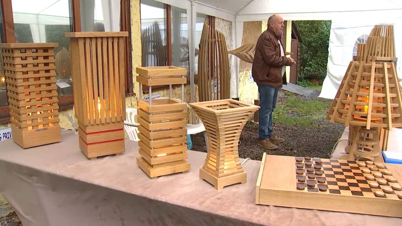 Dochamps : Les artisans du bois à l'honneur au Parc Chlorophylle