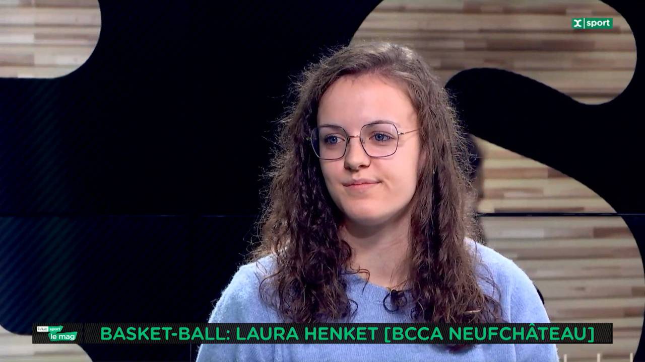 Laura Henket, pivot du BCCA Neufchâteau était l'invitée du Mag 