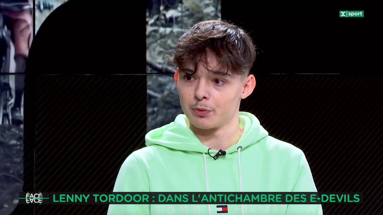 Le Mussonais Lenny Tordoor, dans l'antichambre des e-Devils 