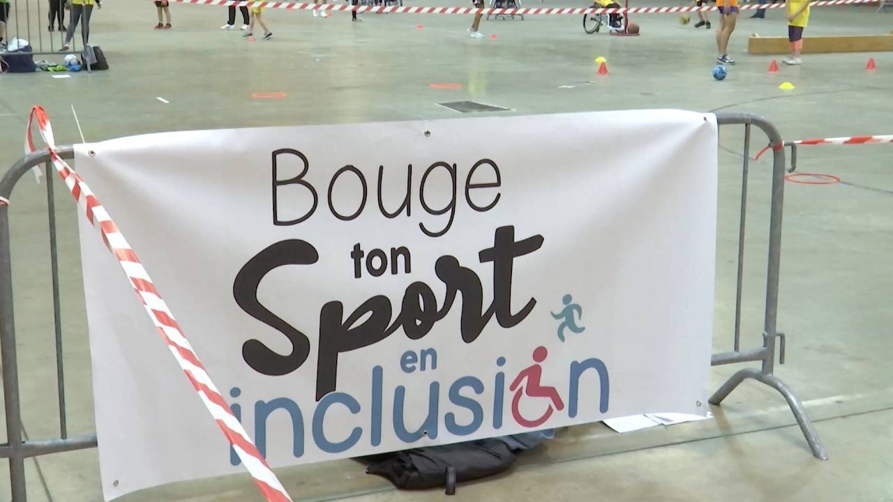 Bouge ton Sport en inclusion : plus de 300 élèves étaient à Libramont