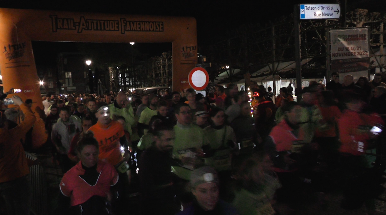 Marche : 741 coureurs à la corrida du Beaujolais