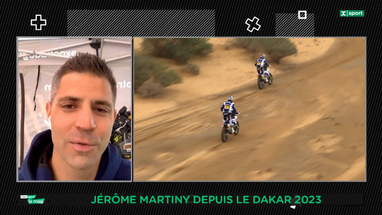 Une journée de repos bien méritée pour Jérôme Martiny après une première semaine compliquée au Dakar
