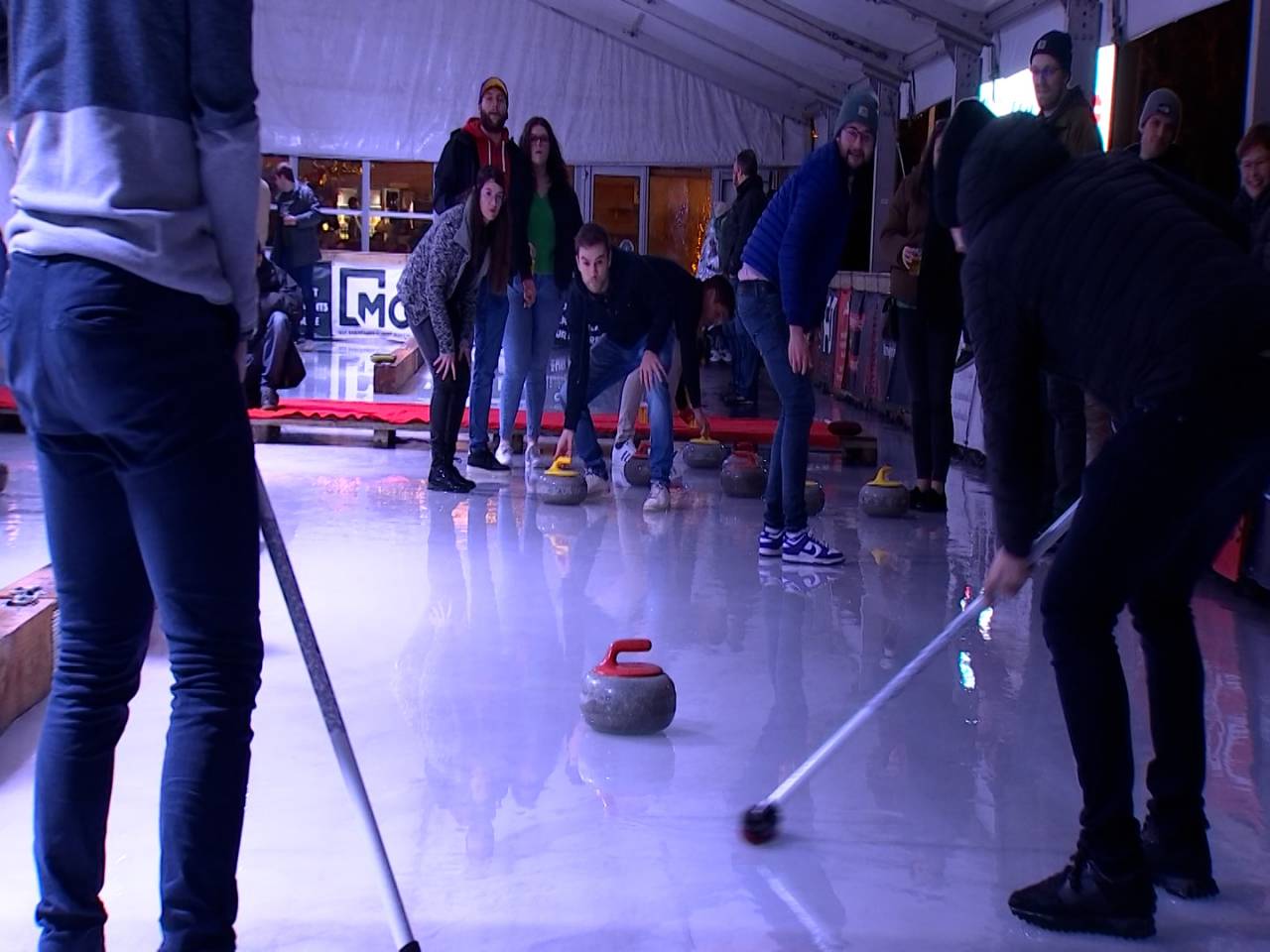 La Roche : Un tournoi de curling comme aux J.O. d'hiver