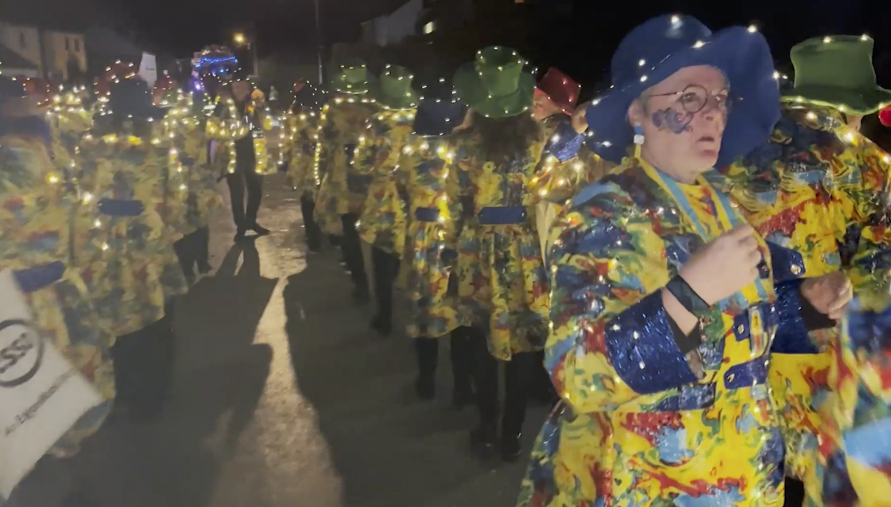 Une nocturne pour le carnaval de Sibret, une fête unique