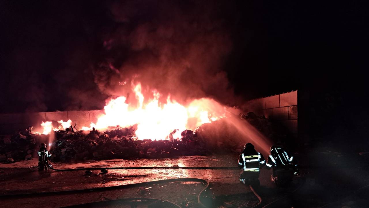 Habay : un incendie s'est déclaré sur le site d'Idelux mercredi soir