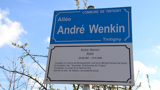 Tintigny : l'allée André Wenkin a été inaugurée