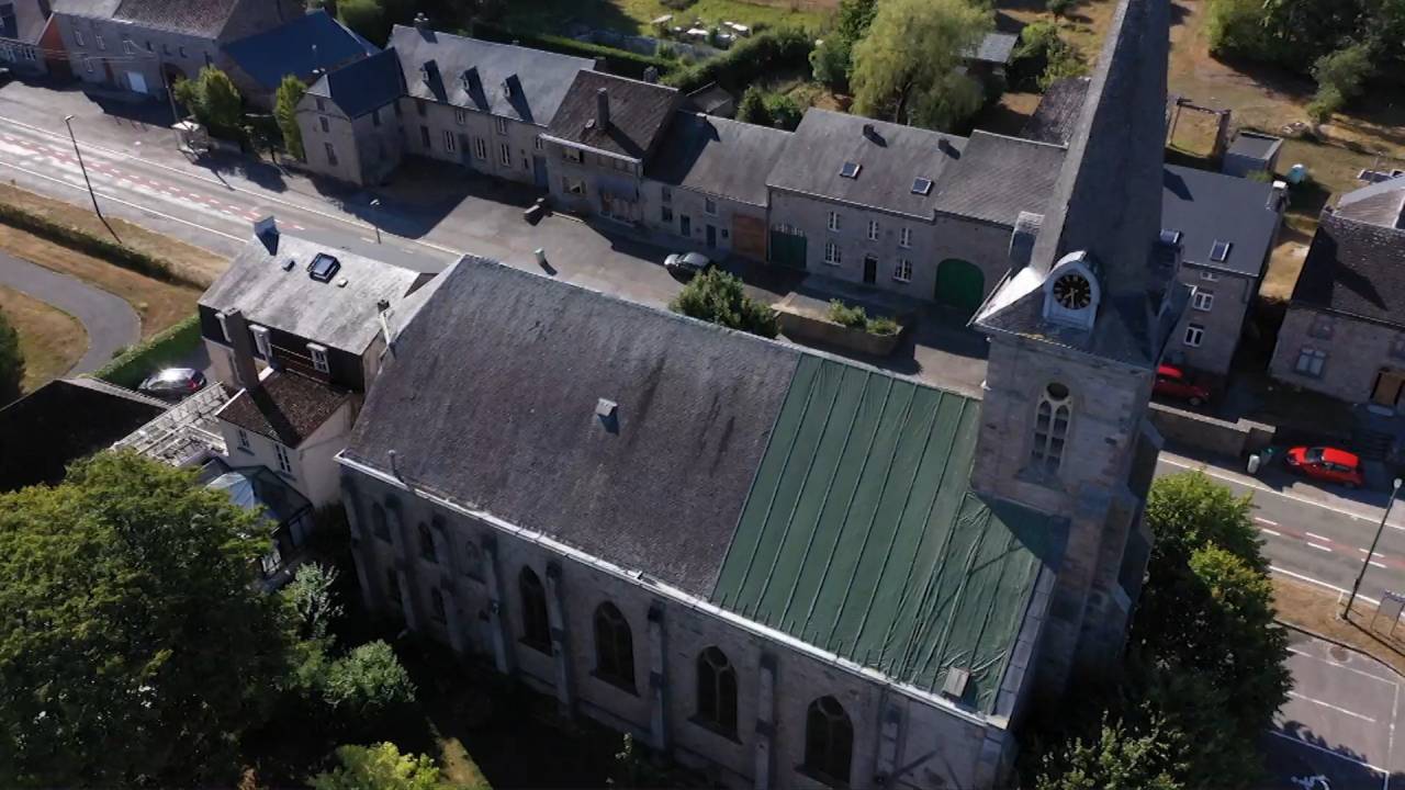Tellin : l'église de Resteigne fermée pour raisons de sécurité